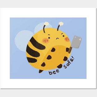Safety Bee Posters and Art